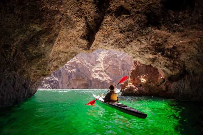 kayaking in las vegas
