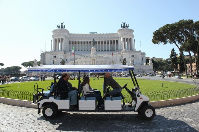 Rome golf cart tour