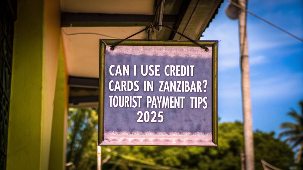 Using credit cards in Zanzibar for travel expenses